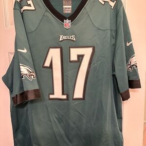 Eagles NFL Green XXL Alshon Jeffery Jersey with Logos